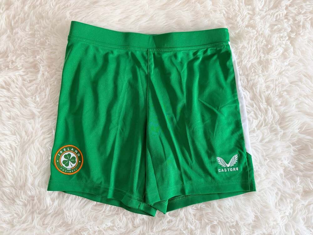 Castore Ireland FAI Away Football Shorts Youth Size YL